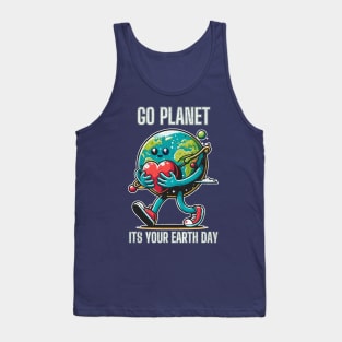 Cute Go Planet Its Your Earth Day 2024 Tank Top